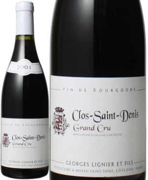 Georges Lignier et Fils Clos Saint Denis Grand Cru